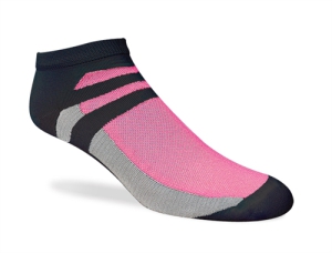 Women Ankle Sports Socks with Microfiber Nylon and Spandex (mn-02)