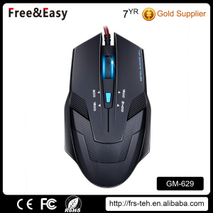 Colorful LED Backlit USB Wired 6D Ergonomic Gaming Mouse