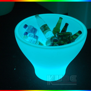 Table Interior Flower Pot LED Night Light Lamp Home Deco
