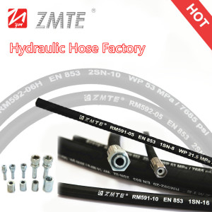 SAE 1sn High Pressure Oil Rubber Hose Hydraulic System