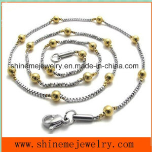 Hot-Selling Stainless Steel Bead Chain Fashion Jewelry Necklace (SSNL2631)